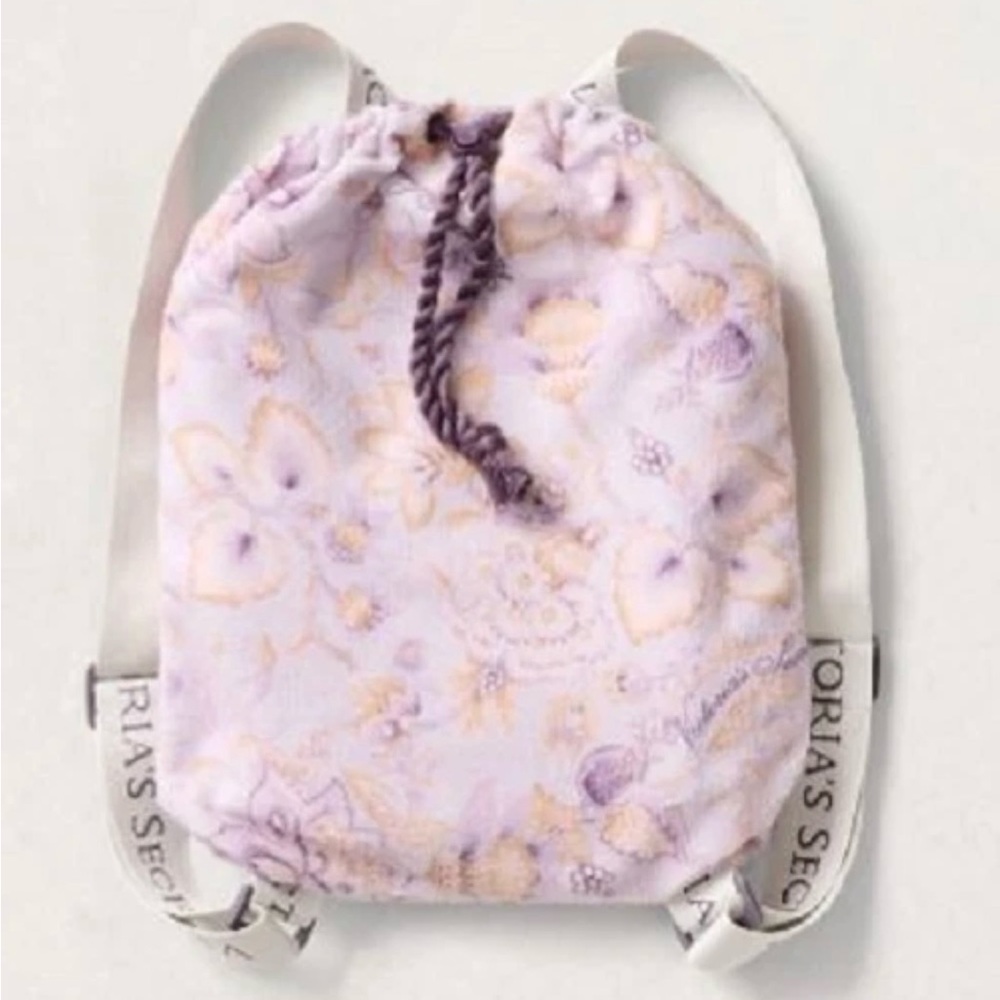 Victoria's Secret Packable Floral Stripe Beach Towel 2 in 1 Convertible Backpack